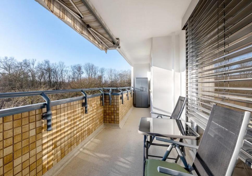 Charmentes Privatzimmer Mit Kueche, Naturgebiet Dusseldorf Bagian luar foto